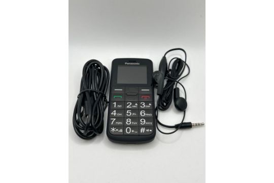 Panasonic KX-TU110 Essentials Mobile Phone for Elderly, Priority Call, Big Button Phone, Bluetooth,