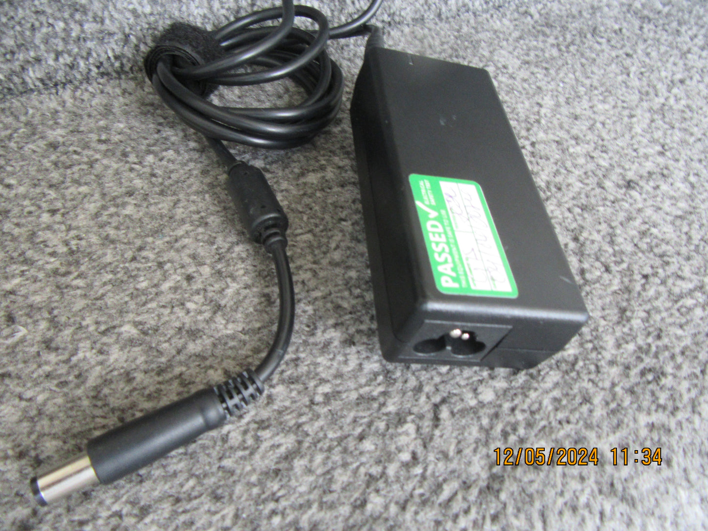 GENUINE Dell Laptop Charger 19.5V-3.34A, 65W (7.4mm Big Pin) with Power Lead