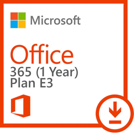 Microsoft Office 365 E3 1 Year Key (5, 25, 100 Users)