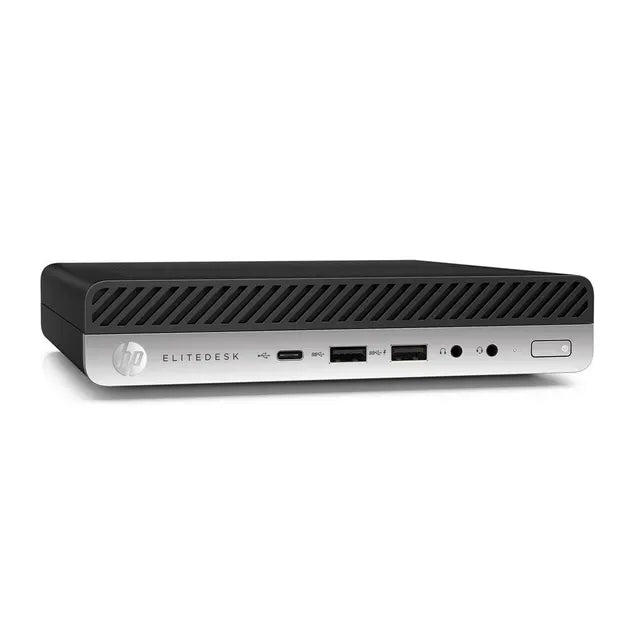 HP EliteBook 800 G4 Desktop Mini PC - Intel Core i3 – 8th Generation - 16GB Ram – 500GB HDD – Windows 10 - Grade A