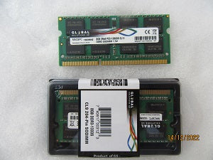 GS-UK Upgrade Memory - DDR3 - DDR3L - PC3L - PC3 - 1600S - 12800Mhz SODIMM Non-ECC Unbuffered 1.35V/1.5V 2Rx8 Dual Rank 204 Pin CL11 Notebook and Mac Computer Memory