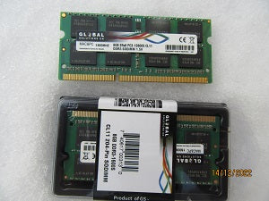GS-UK Upgrade Memory - DDR3 - DDR3L - PC3L - PC3 - 1600S - 12800Mhz SODIMM Non-ECC Unbuffered 1.35V/1.5V 2Rx8 Dual Rank 204 Pin CL11 Notebook and Mac Computer Memory