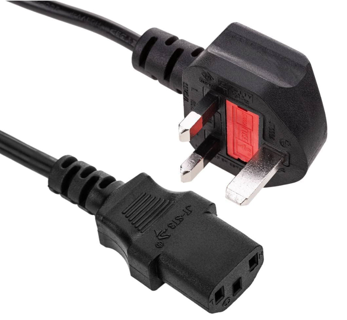 Desktop UK Power Lead- 3 Pin