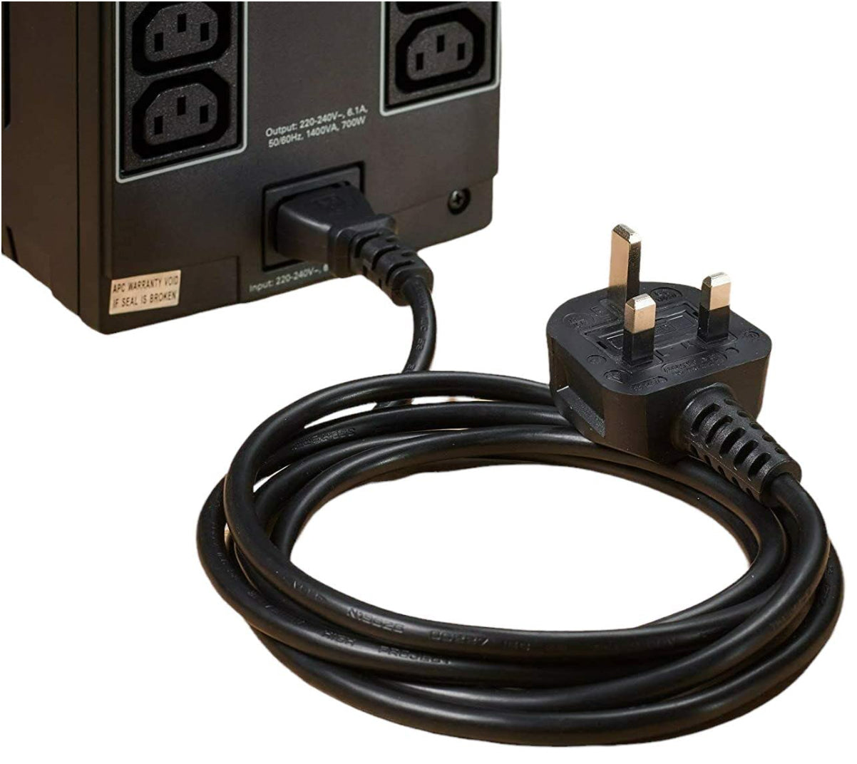 Desktop UK Power Lead- 3 Pin