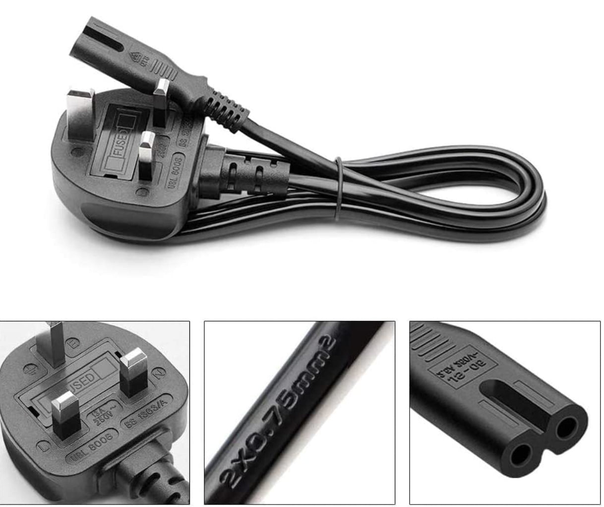 Two-Pin Power Lead