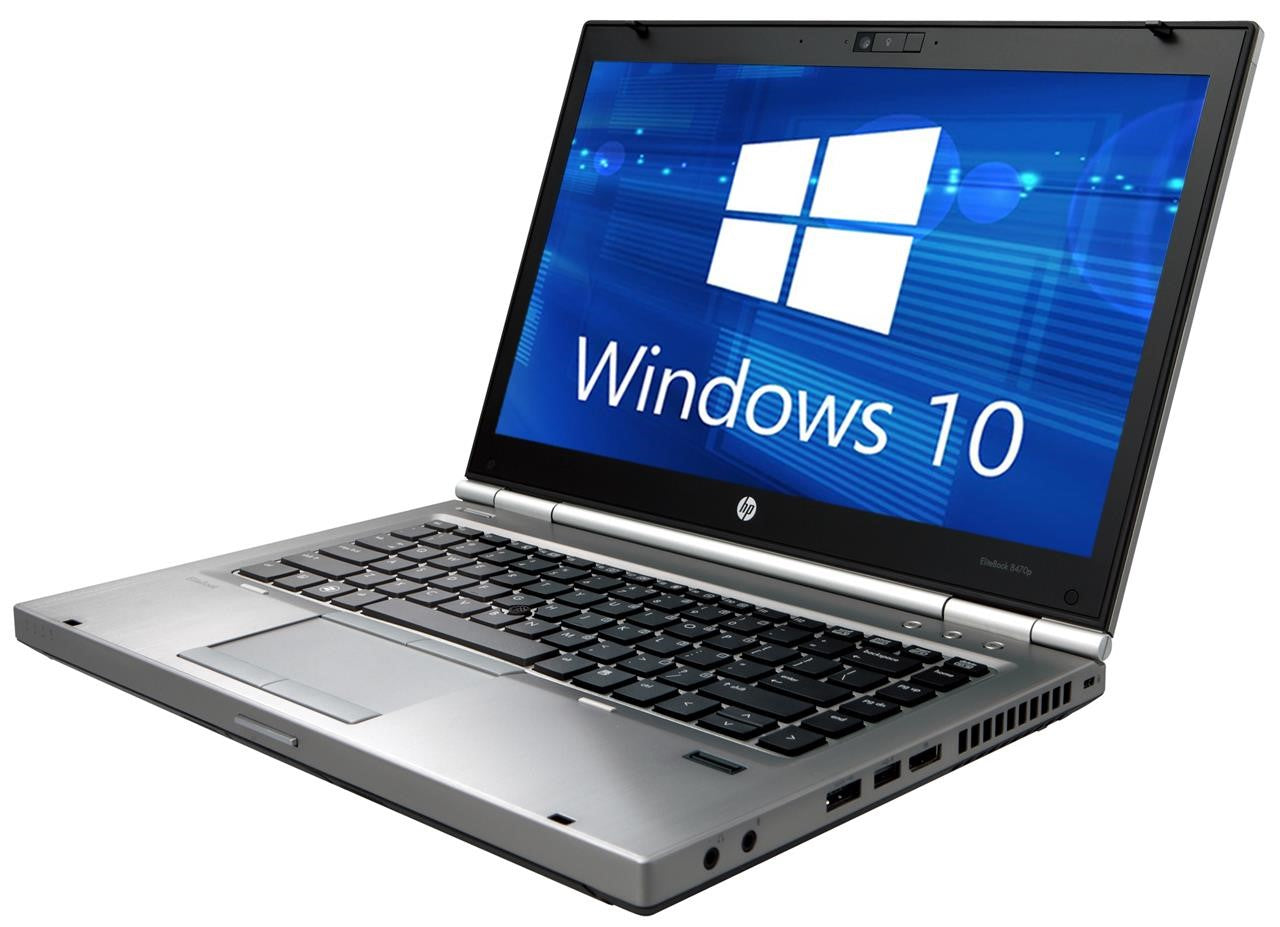 HP EliteBook 8470p  – Intel Core i5 3230M – 3rd Generation - 8GB Ram – 500GB HDD – Windows 10 - Grade B