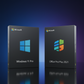Windows 11 Professional + MS Office Professional Plus 2021  for PC - Bundle Lifetime license On A USB Key Installer and Physical Licenses.