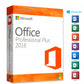 Microsoft Office Professional Plus 2016 CD Key (Digital Download) for Windows Lifetime Digital License  Key