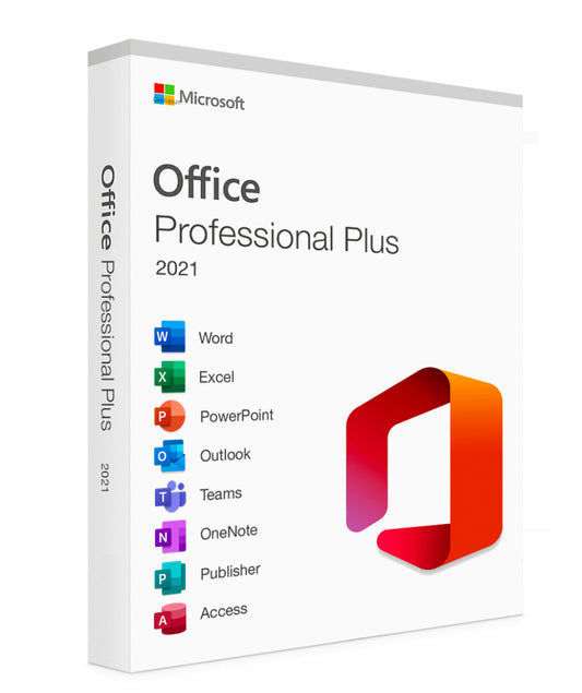 Microsoft Office Professional Plus 2021 for Windows Lifetime Digital License key