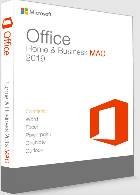 Microsoft Office Home & Business 2019 - Mac - Lifetime Digital License