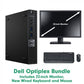 Home Office SFF Super Fast Desktop computer Bundle - Dell OptiPlex 3040- 3.2gHz -500GB HDD - 8GB ram - Windows 10 Pro - office 2016 - Wireled Keyboard - HD Webcam - 22" Monitor.