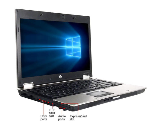 HP EliteBook 8440P - Intel Core i5 520M - 2.4Ghz  – 8GB Ram – 500GB HDD – Windows 10 - Grade A